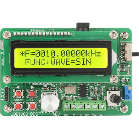 UDB1005S AC100-240V Wellenformfunktionssignalgenerator DDS-Modul (5MHz EU-Stecker) (1/5)