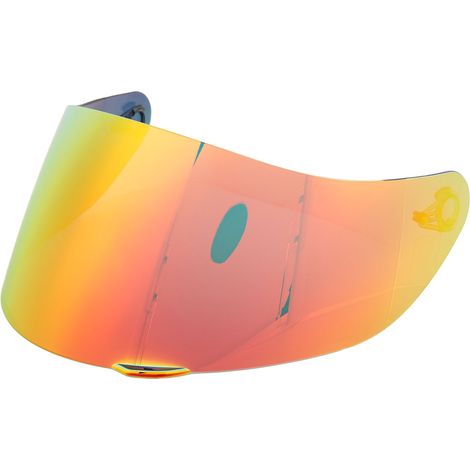 Visière teintée anti-UV pour casque moto K1 K3SV K5, couleur marron-rouge