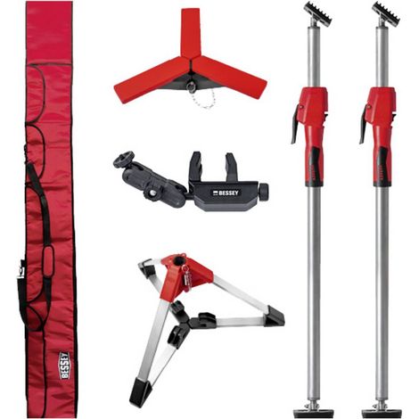 Bessey supporto a soffitto Lunghezza regolabile: 1700 - 3000 mm Capacità di carico (max): 130 kg