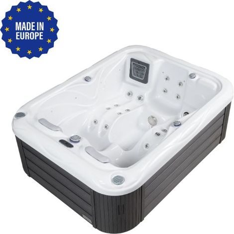 Vasca idromassaggio 3 posti Firenze Life Wellis 213x160x75 cm
