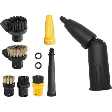 Ensemble de brosses pour nettoyeur vapeur SC1 SC2 SC3 SC4 SC5 SC7 - Accessoires et pièces détachées 2.863-159 (1/5)