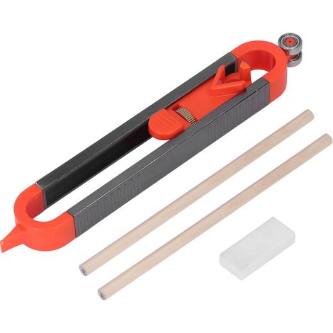 Konturenmesswerkzeug mit Bleistift und Radiergummi, Holzbearbeitungsset (1/5)