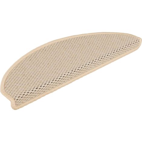 Maison Exclusive - Tapis d'escalier autocollants aspect sisal 15 pcs 65x21x4 cm