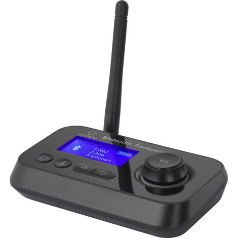 Renkforce RF-BTR-210 Bluetooth® Musik-Sender/Empfänger Bluetooth Version: 5.0 10 m integrierte LED-A
