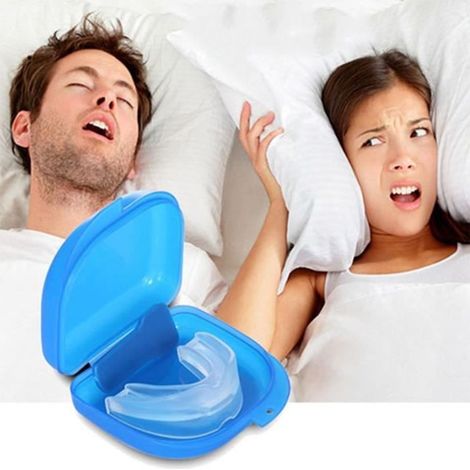 Anti Ronflement Efficace Apnée du Sommeil et Bruxisme - Gouttière Dentaire Orthèse Buccale Thermoformable (1/4)