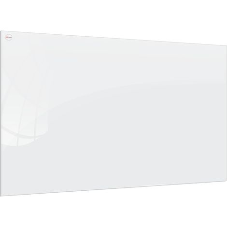 Tableau Blanc en Verre PREMIUM SUPERWHITE 60x40cm, Tableau Magnétique sans Cadre, Verre Trempé
