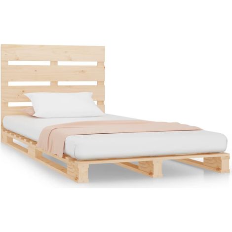 Maison Exclusive - Giroletto senza Materasso 75x190 cm in Legno Massello di Pino