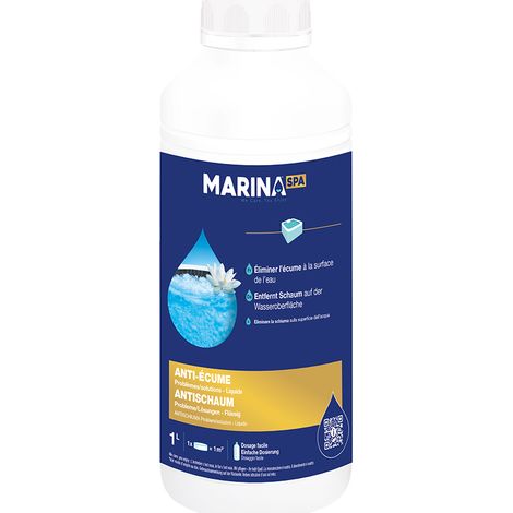 Anti-écume pour spa 1 L - Marina Spa
