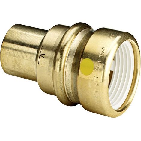 Viega Geopress Einsteckstück mit SC-Contur G 9615.1G, d. 28x32mm, Rotguss (1/2)