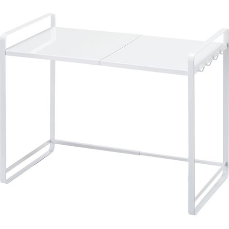 YAMAZAKI 3130 TOWER Extendable Rack, white, Steel, 47.575 x 35 x 50 cm (1/5)