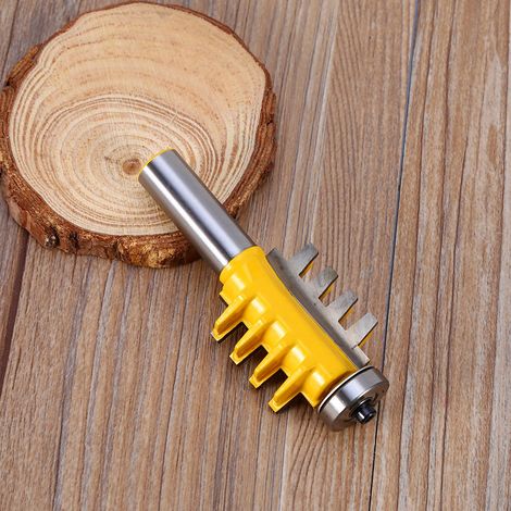 Fraise à tenons coniques pour assemblage à tenons et colle à doigts, queue de 1/2 pouce (1/5)