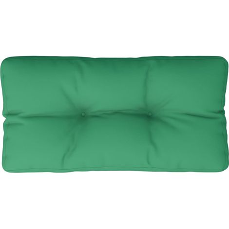 Maison Exclusive - Cojín para sofá de palets tela verde 80x40x12