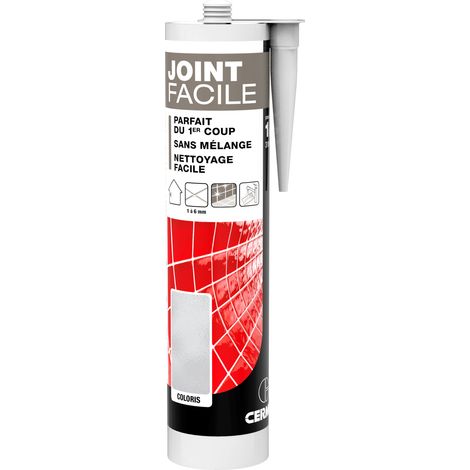 CERMIX hellgraue Fliesenfugenmasse 310 ml Easy Grout hellgrau 1 m² CERMIX