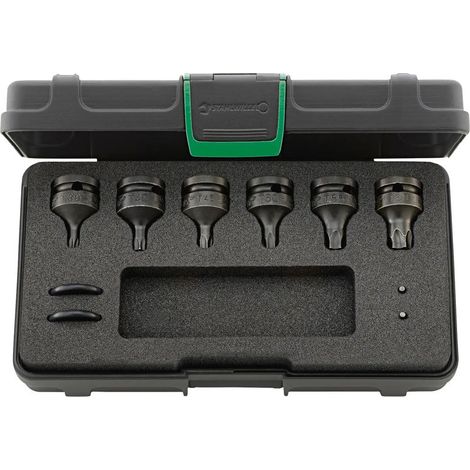 [NEUWERTIG] B-Ware Stahlwille Torx-Bit TX 30 40 45 50 55 60 1/4" Antrieb Schraubendreher 10-teilig (1/2)