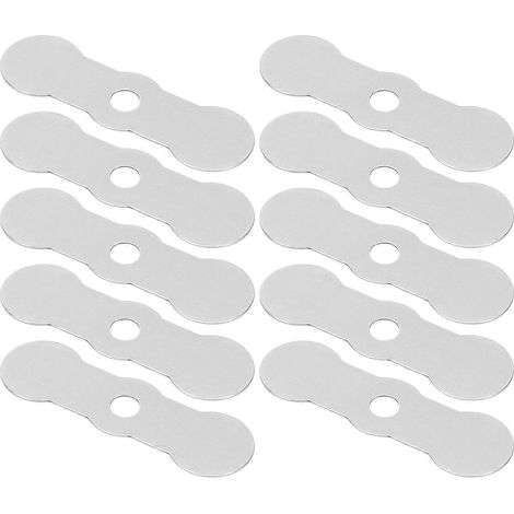 10 plaques de soupape en fonte pour accessoires d'échappement haute pression de pompes à air à cylindres de 65 mm (1/4)