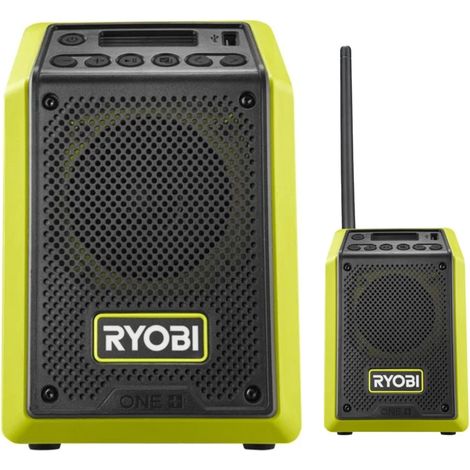 Ryobi RRDAB18-0 Radio Batteria 18V USB DAB AM FM Bluetooth (Solo Corpo) (1/5)