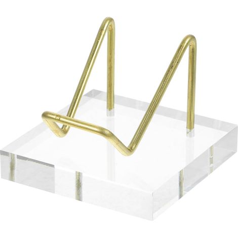 Support D’Affichage du Bras Métallique pour Vitrine Pierres Et Minéraux Stand De Cristal Et Support Pierre pour Maison Bureau Librairie 5 Pièces 1.97 X 1.97 X 7.87 in (1/5)