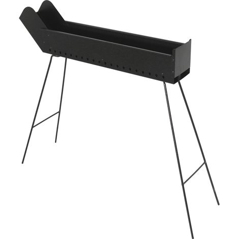 Canalina Fornacella Arrosticini Spiedini a Carbone 60x14 Pieghevole