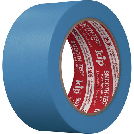KIP 3508-47 Glattkreppband 3508 SMOOTH-TEC® glatt blau Länge 50 m Breite 48 mm (1/2)