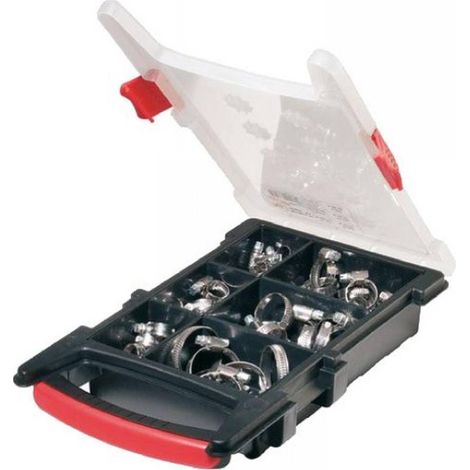 Coffret de 60 Colliers de Serrage à Bande Non Perforée de 9 mm - DIN 3017 - W4 - D-Work (1/5)