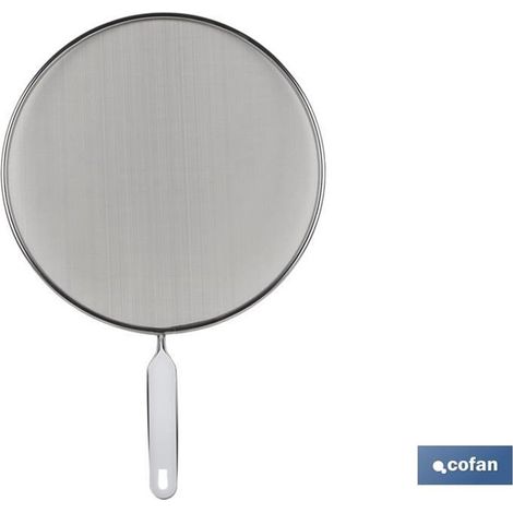 Edelstahlgeflecht-Spritzschutzdeckel Sena Modell 29 cm