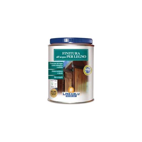 FINITURA ALL'ACQUA PER LEGNO  HF 2046 trasparente semilucido ml.750    SAYERLACK
