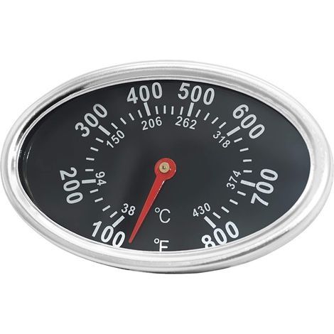 Thermomètre de four 3 ", thermomètre en acier inoxydable pour pièces de rechange pour gril à gaz (1/5)