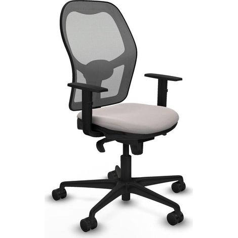 piqueras-y-crespo Jorquera Silla de oficina blanca ergonómica (1/3)