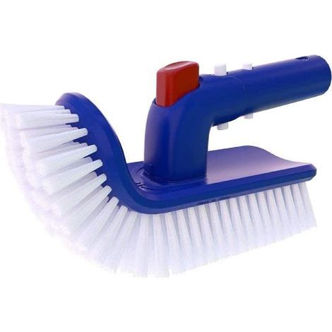 Cepillo para limpiar piscinas: rotación libre de 90 grados para paredes y fondos de piscinas. (1/5)