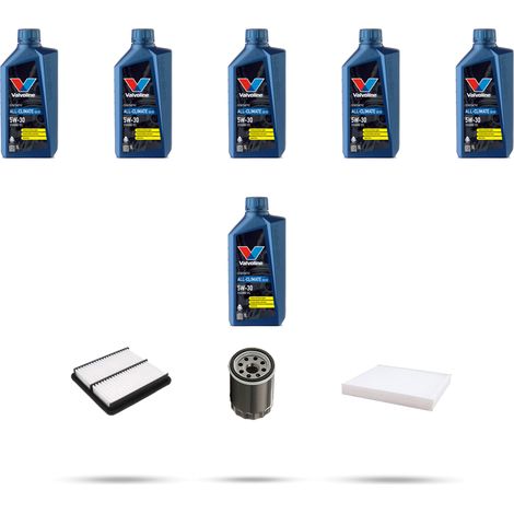 Kit tagliando 3 FILTRI e 6L OLIO compatibile con Suzuki Grand Vitara 2.5I V6 116kw dal 2003 (1/5)