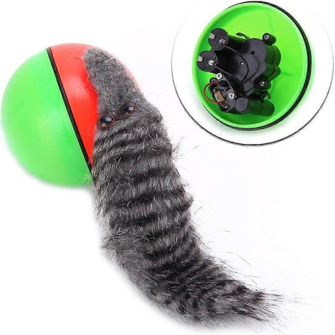 Lustiges Haustier-Spielzeug: Elektronisches Nutria-Spielzeug, wasserdicht, Biber-Spielball mit automatischer Bewegung