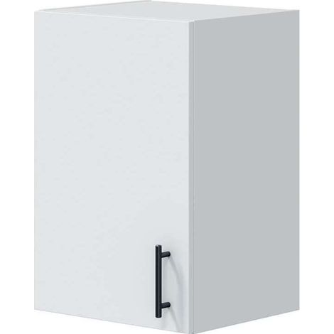 Mueble alto para cocina 1 puerta Kira blanco brillo. 59cm(alto) 40cm(ancho) 34cm(largo)