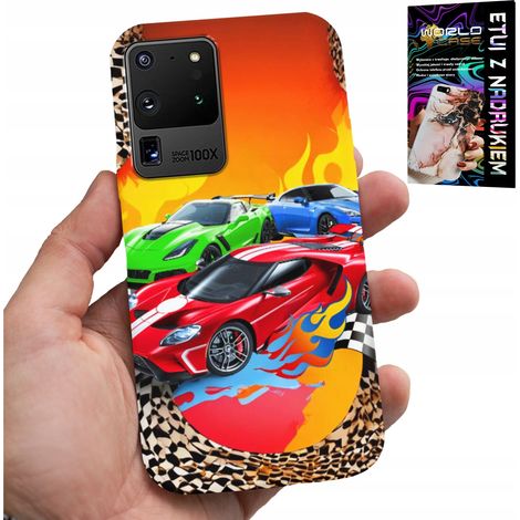 Hülle für Samsung Galaxy S20 Ultra – Für Kinder, Rennwagen + Folie (1/5)