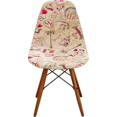 Housses de Chaise Salle à Manger Housse de Chaise scandinave pour Salle à Manger Extensibles 4 Pieces Tour de Fée (1/5)