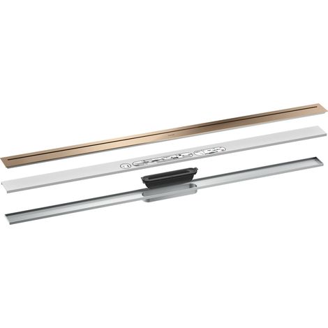 hansgrohe AXOR Drain, set de finition pour caniveau, 1200mm, (1/2)