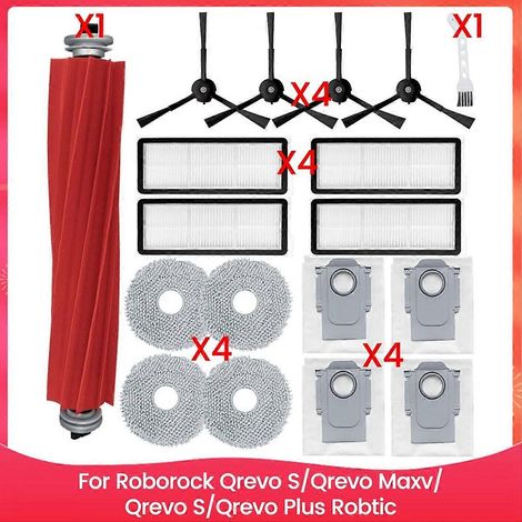 HEPA-Filter für die Hauptseitenbürste der Roborock Qrevo S/Qrevo Maxv/Qrevo S/Qrevo Plus Saugroboter (1/5)