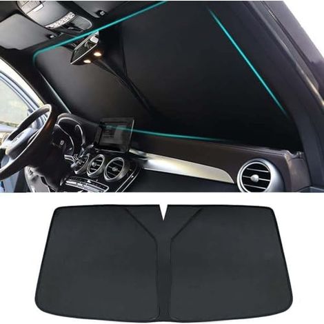 Parasole per parabrezza auto, per Audi Q5 I (8R, Facelift 2012) SUV 2012-2016 Parasole per parabrezza auto, pieghevole, isolamento termico, copertura interna per auto (1/5)