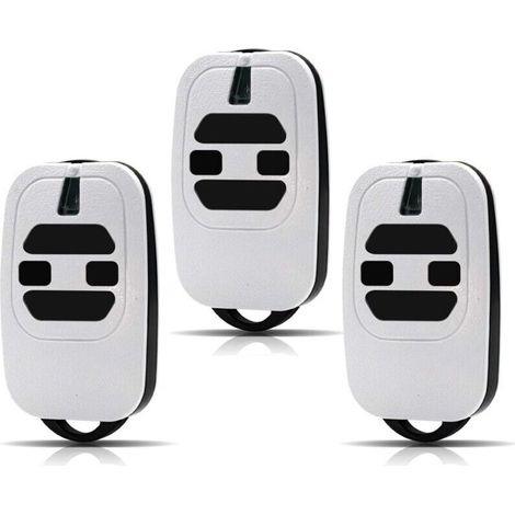 Telecommande Portail 433,92MHz Compatible avec DEA GTI2/4, GT2/4, Mio TR2/4, Mio TR2N/4N Télécommande pour Porte de Garage (Lot de 3) (1/5)