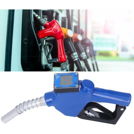 Injecteur de carburant automatique 3/4 pouce BSP avec fermeture automatique de la buse, injecteurs en alliage d'aluminium pour carburant diesel et essence, débit maximal de 35 litres/minute, avec affi (1/5)