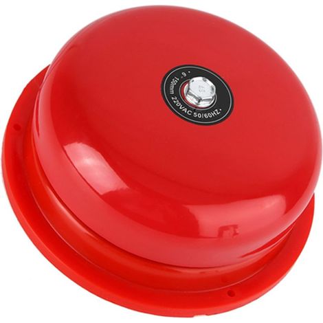 Sonnette électrique puissante 95 dB, acier carbone 6 pouces, pour courant AC 220V, type à percussion interne. (1/5)