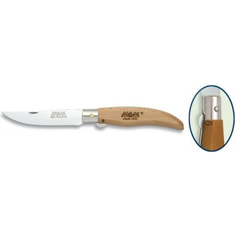 Coltello pieghevole mam Iberica manico legno 7.2 cm acciaio