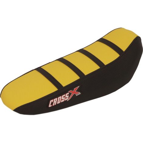 Housse de selle SURRON 2023 Avec Bande, Couleur : Jaune Noir Noir