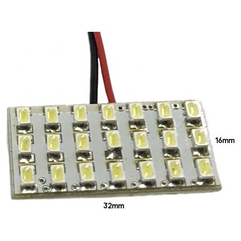Pannello Plafoniera Lampada Led 12V Con 21 Smd 3014 Bianco Freddo Per Luci Abitacolo Cassone Furgone Camper