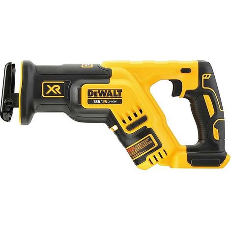 Dewalt – Scie sabre compacte 18V – Moteur Brushless – Capacité de coupe 300 mm – Pour bois dur et métal – Changement de lame sans clé