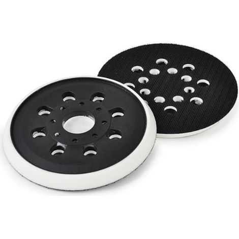 Plateau de ponçage Bosch moyen, diamètre 125 mm, fixation 8 x M4, pour PEX/GEX (1/5)