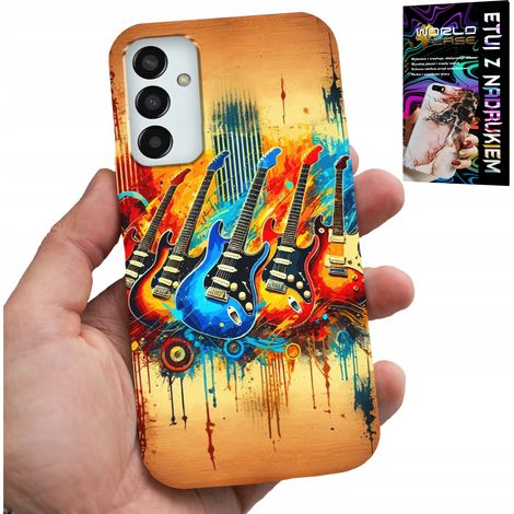 Custodia per Samsung Galaxy M23 - chitarra elettrica, rock and roll, metal (1/5)