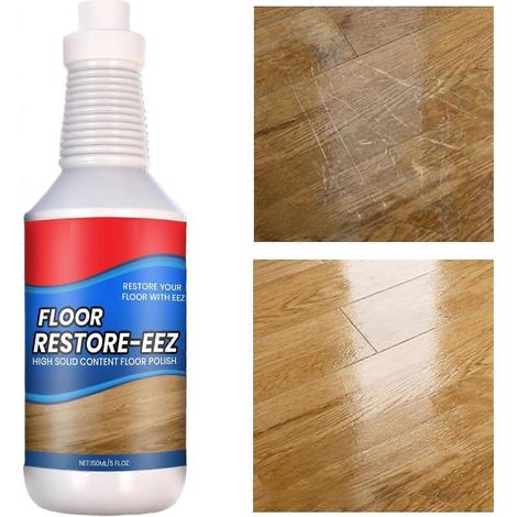 1 pièceRénovateur de sols, 150 ml de produit lustrant pour parquets, soin et protection des sols, idéal pour le bois, le stratifié, l'ardoise, la terre cuite et bien plus encore. (1/5)