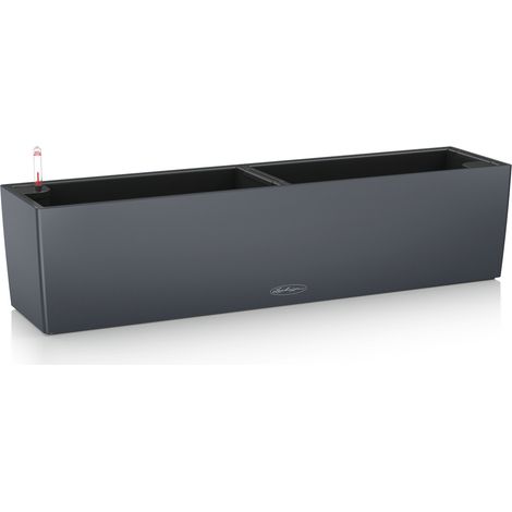 LECHUZA BALCONERA Color 80 Komplettset schiefergrau