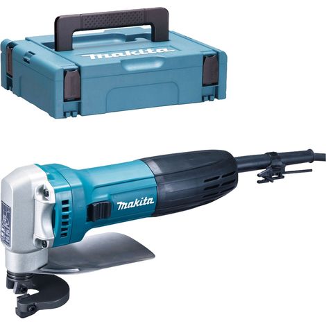 Makita – Cisaille électroportative 380W pour acier jusqu'à 1,6mm – Lames réversibles – Ergonomie Soft Grip – JS1602J (1/4)