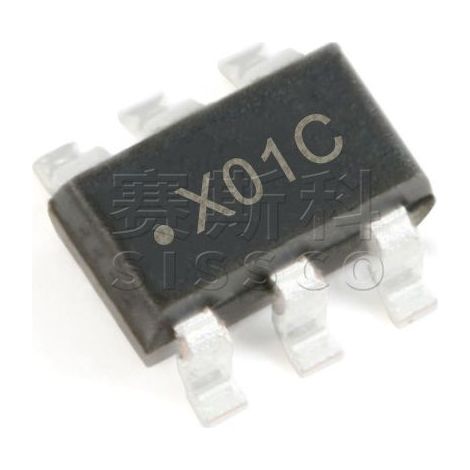 TI ADC121S101CIMF/NOPB integrierter Schaltkreis, elektronisches Bauteil (5 Einheiten bestückt)